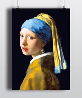 Poster Het meisje met de parel Special Edition - Johannes Vermeer