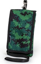 JEVA Universeel Telefoonhoesje met koord Digital Camou - Camouflage print