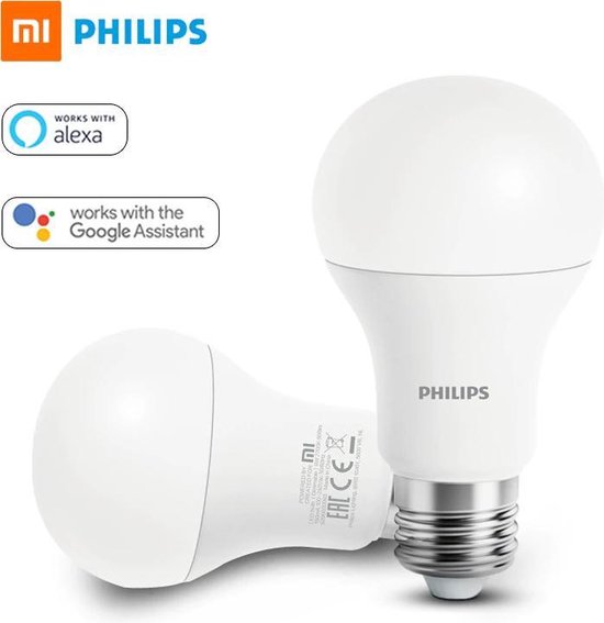 Autonomie Excentriek Grondig Xiaomi Philips Smart WIFI LED-lamp E27 Wit licht 800 Lumen 9 W Wifi Mi  APP... | bol.com