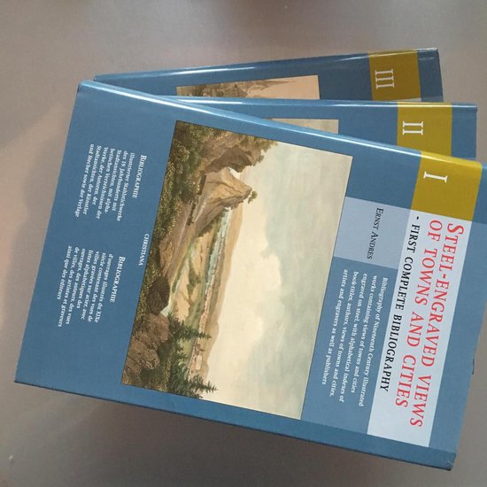 Steel-engraved Views of Towns and Cities [3 volumes]