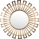 PTMD Jimmy copper metal mirror round