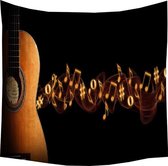 Wandkleed Classic Guitar 150 x 150 cm