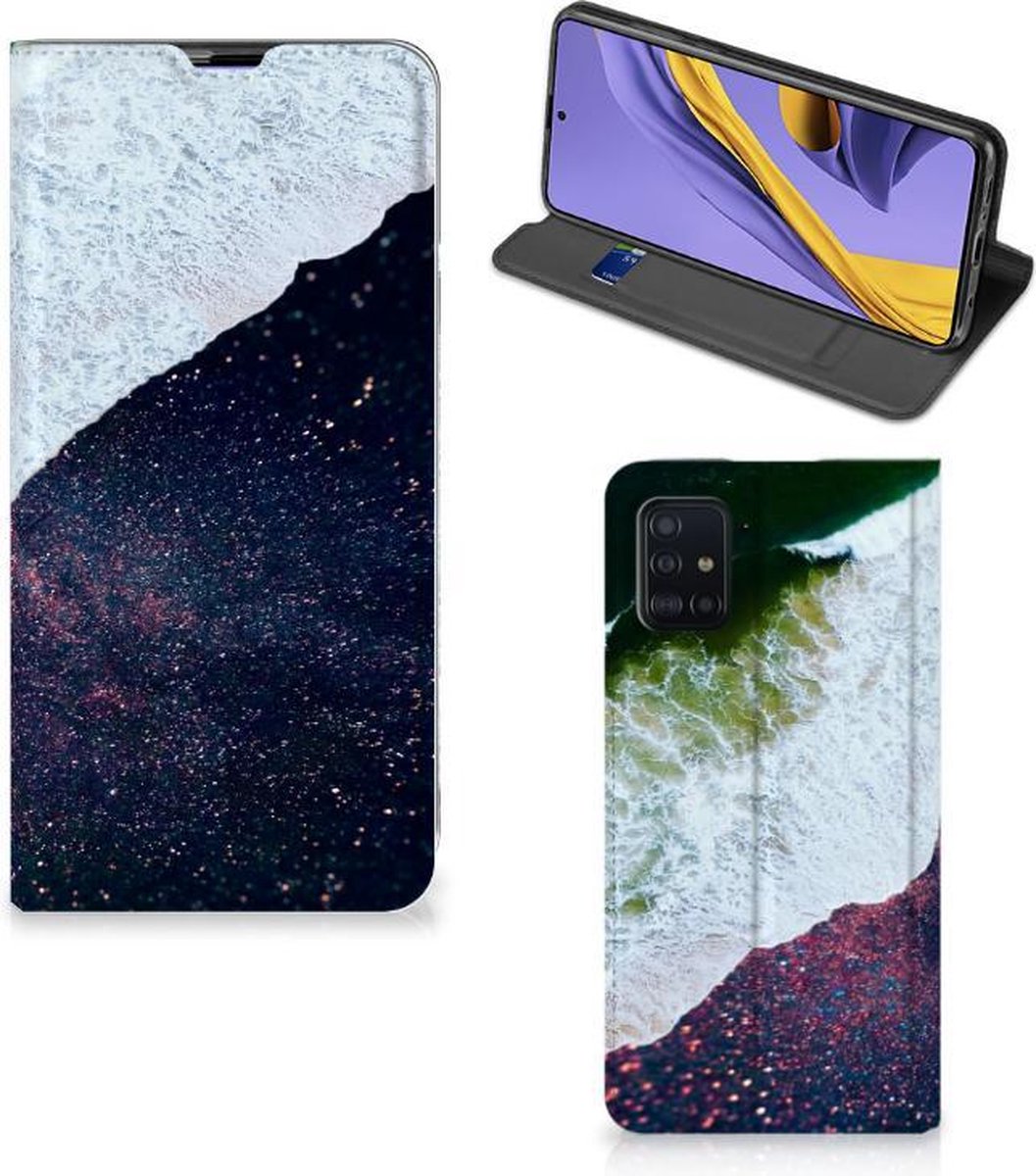 Samsung Galaxy A51 Stand Case Sea in Space