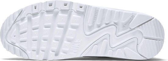 Chaussures de sport en cuir Nike Air Max 90 - Taille 37,5 - Unisexe - Blanc  | bol.com