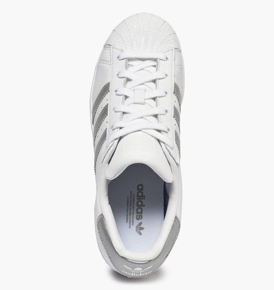 Adidas Superstar Wit / Grijs - Dames Sneaker - D97998 - Maat 36 | bol.com