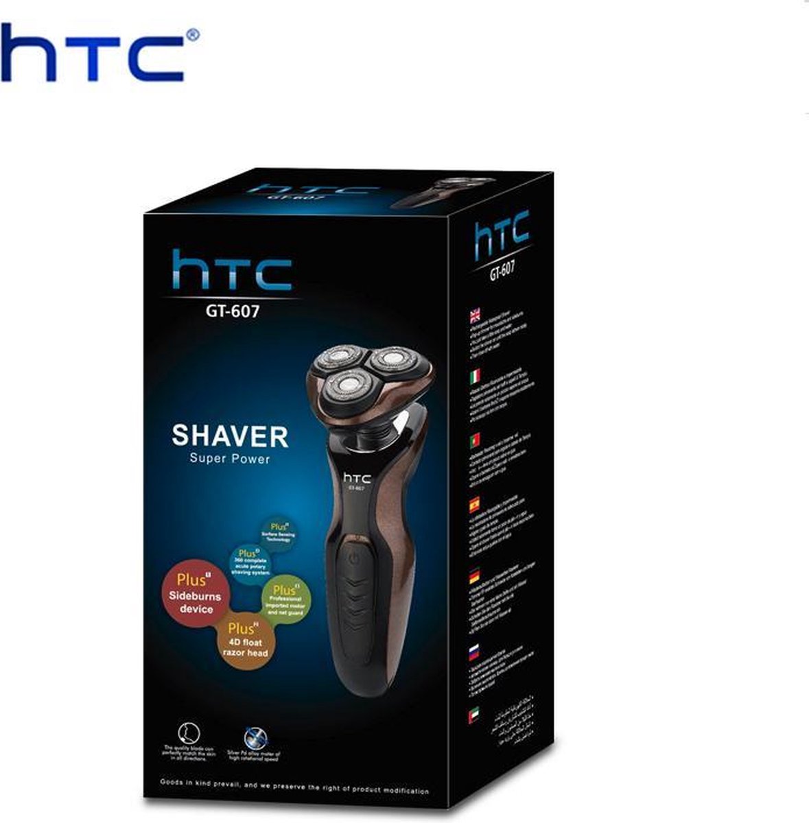 HTC GT-607 Professioneel Scheerapparaat met 4 Dimensionale - afbeelding 3