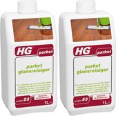 HG Parket Wash & Shine - 1000 ml - 2 Stuks !