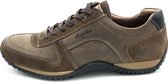 Australian Footwear Heren Sneakers Barclay Bruin Leer - Bruin - maat 46