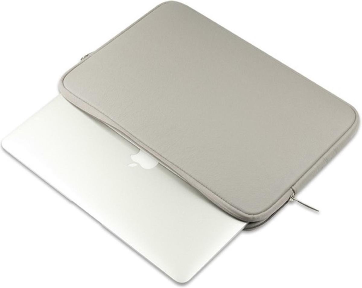 Eleoption Housse de protection ultra fine en feutre et cuir synthétique pour ordinateur portable MacBook Air/Pro/Pro Retina 13.3 rose gold 