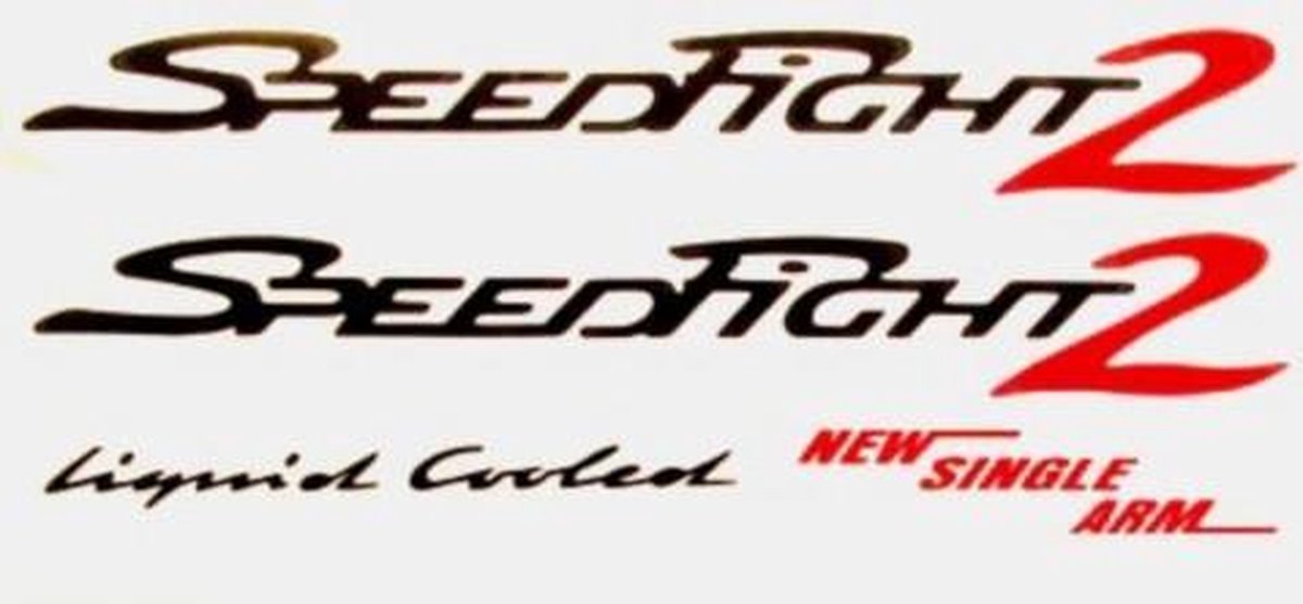 Kit autocollants Peugeot Speedfight 2 Rouge - noir directement disponible  au prix de 12,50 € Motorkit PE35033