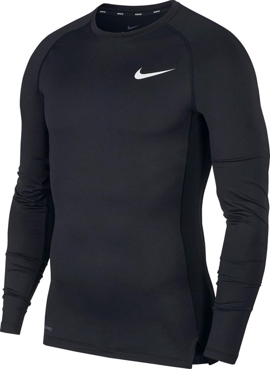 Nike Pro 4 Compressie Sportshirt - Maat XXL - Mannen - zwart | bol.com