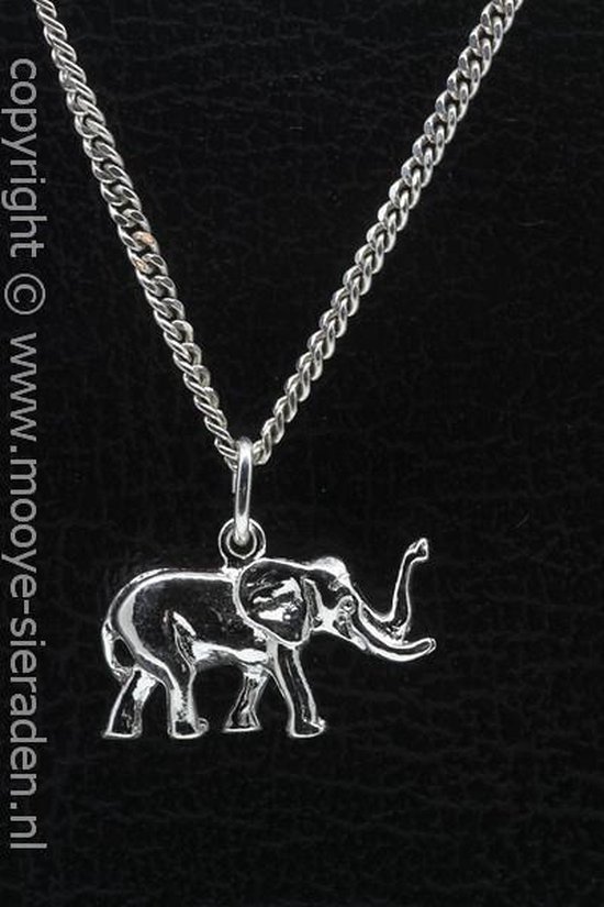 Pendentif petit collier éléphant en argent | bol.com