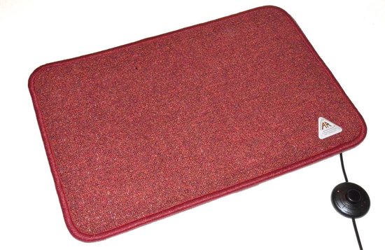 Arnold Rak Heat Master® 611258-B Warmtemat (l x b x h) 70 x 50 x 1.5 cm Bordeaux