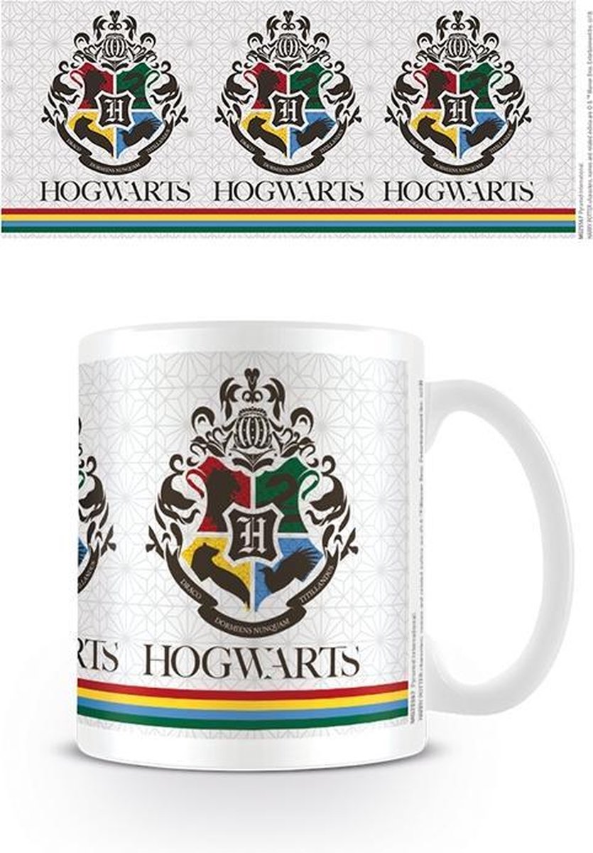 Harry Potter Hogwarts Stripe Mok