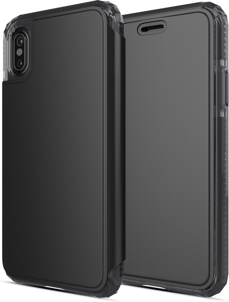 SoSkild Defend Wallet Case Zwart voor iPhone X Xs