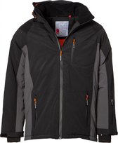 Maupiti Ski-jas Technical Heren Polyester Zwart/grijs Maat Xl