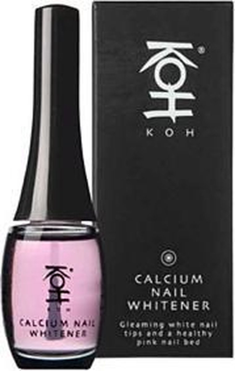 KOH Calcium Nail Whitener - Nagellak - creëert het effect van een French Manicure - met calcium voor stevigheid en flexibiliteit - 10ml. - KOH