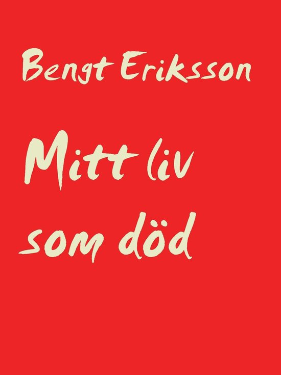 Mitt liv som död - cover
