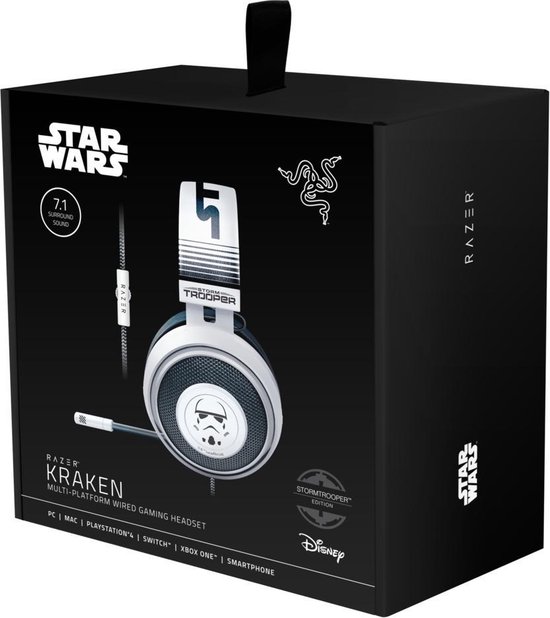 Razer Kraken Gaming Headset - PC - Stormtrooper Edition | bol.com