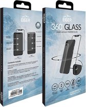 Eiger iPhone X/XS Tempered Glass Case Friendly Protector 360 Gebogen