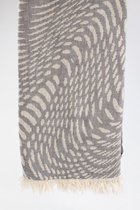 uit Turkije By Aquatolia Hamamdoek Hydas - 100% Zacht Katoen - Strandlaken - Handdoek -  - 100cm x 180cm - Originele hamamdoek uit Turkije