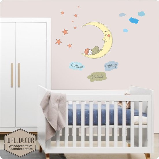 Sleep Baby Sleep Stickers Muraux Pour Chambre De Bebe Bol Com