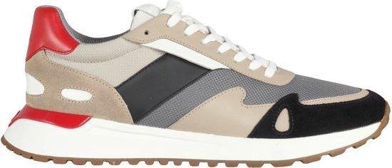 Michael Kors Miles Heren Sneaker - Grey - Maat 45 | bol.com