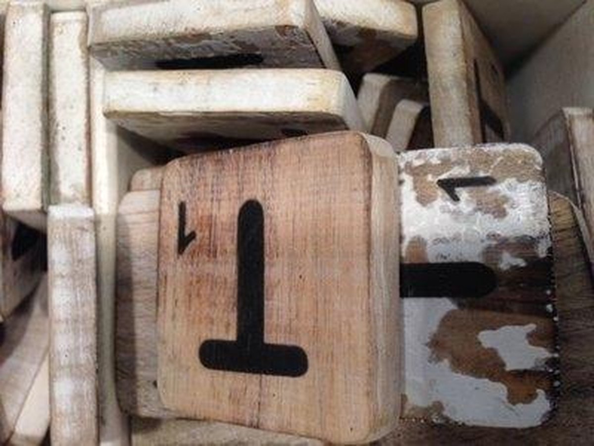 scrabble letter T 6x6
