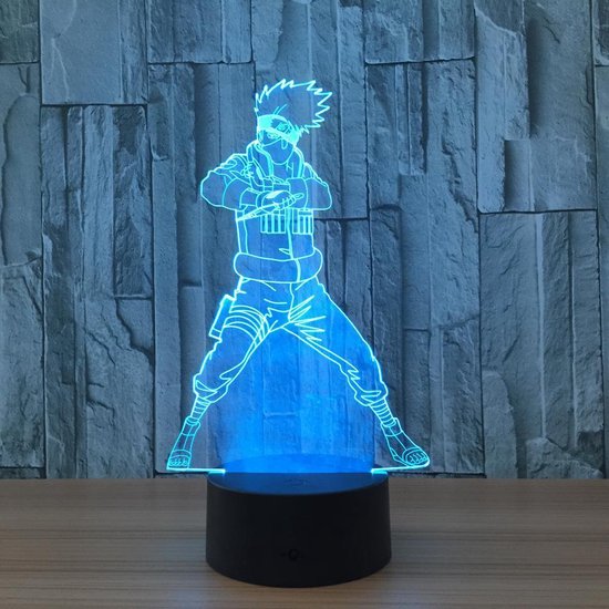 3D Led Lamp 3D Nieuwigheid Licht Dragon Ball Goku 7 Kleuren Veranderende LED -lamp... | bol