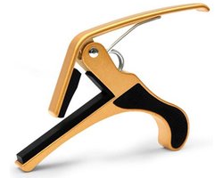 Gitaar Capodaster - Capo - Guitar - Elektrisch - Akoestisch - Aluminium - Goud