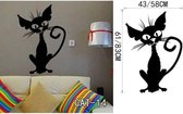 3D Sticker Decoratie Cartoon Black Cat Cute DIY Vinyl Wall Stickers For Kids Rooms Home Decor Art Decals 3D Wallpaper Decoration Adesivo De Parede - CAT14 / Small