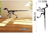 3D Sticker Decoratie Dinosaurussen Stickers Aangepaste Kinderkamer Decoratie DIY Home Decals Cartoon muurschilderingen voor woonkamer posters - KLONG6 / Small