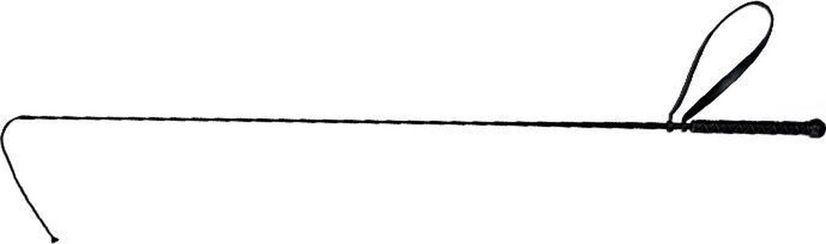 dressuurzweep Basic junior fiberglass 90 cm zwart