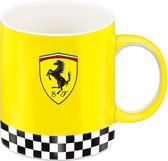 Ferrari Scuderia Logo Geel - Mok - 350 ml - Multi