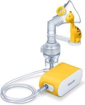 Beurer IH 58 Kids Inhalator - Vernevelaar - Aerosoltoestel - Voor baby's en kinderen v.a. 0 jaar - Medisch product - Perslucht - Stil - Korte inhalatietijd - Hoge vernevelprestatie - Incl. netadapter en 2 maskers - 5 Jaar garantie