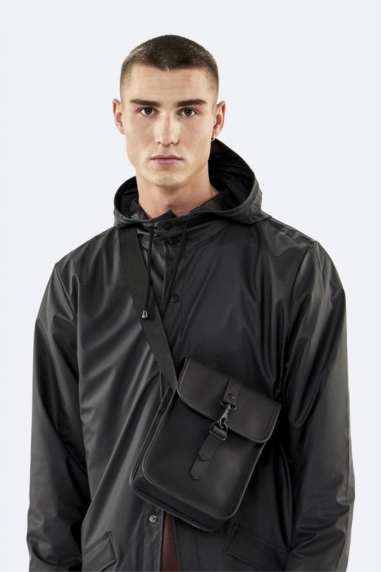 Rains Flight Bag 1309 Unisex Crossbodytas Zwart bol
