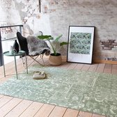 Vintage vloerkleed - Wonder Patchwork Groen 185x275cm