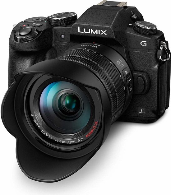 Panasonic Lumix DMC-G80 + 14-140mm f/3.5-5.6 - Zwart - Panasonic
