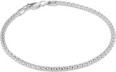 Glams Armband 2,5 mm 18 cm - Zilver