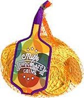 Gouden chocolademunten netje 50g - omdoos 50 stuks
