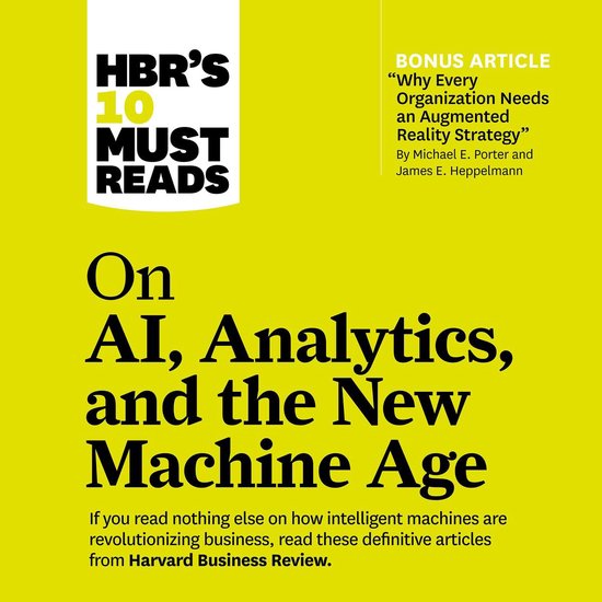 HBR's 10 Must Reads on AI, Analytics, and the New Machine Ag ... - cover