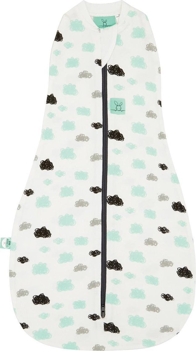 ergoPouch Baby Inbaker Slaapzak Cocoon TOG 0.2 (GROEN, 03m)