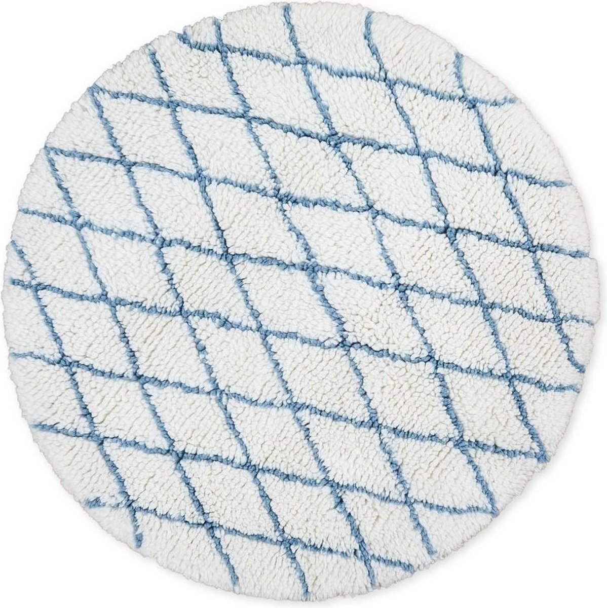 Cam Cam Copenhagen - Wollen Vloerkleed - Harlequin | Petrol - Babygyms & speelkleden