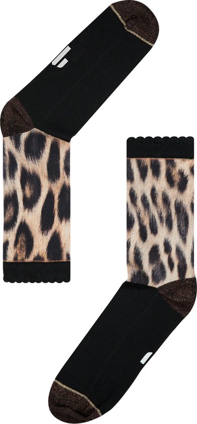 Sock My Feet Leopard Dames FW18W007 - 36-38 - Meerkleurig
