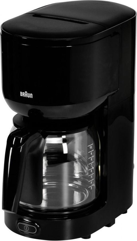 Instelbare functies voor type koffie - Braun 0X13211019 - Braun PurEase KF 3120 BK - Filter-koffiezetapparaat - Zwart