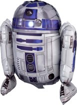 AMSCAN - Aluminium Star Wars R2-D2 ballon - Decoratie > Ballonnen