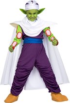 VIVING COSTUMES / JUINSA - Dragonball Piccolo kostuum voor kinderen cadeauverpakking - 7 - 9 jaar - Kinderkostuums