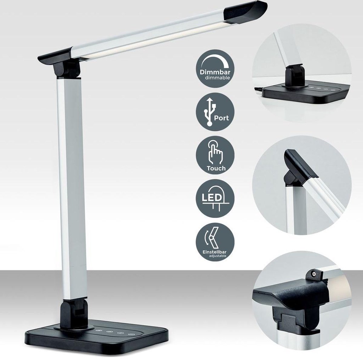 kalb Material für Möbel 4W LED Bettleuchte Leseleuchte Flexleuchte Nachttischlampe Bettlampe kalb Material für Möbel 4W LED Bettleuchte Leseleuchte Flexleuchte Nachttischlampe Bettlampe