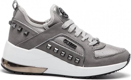 silver guess sneakers