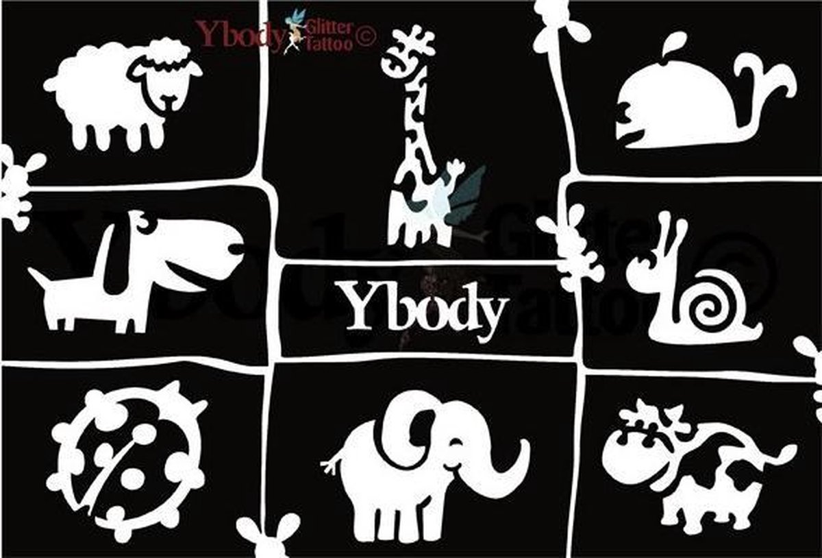 Afbeelding van product Stencil Cute Y body